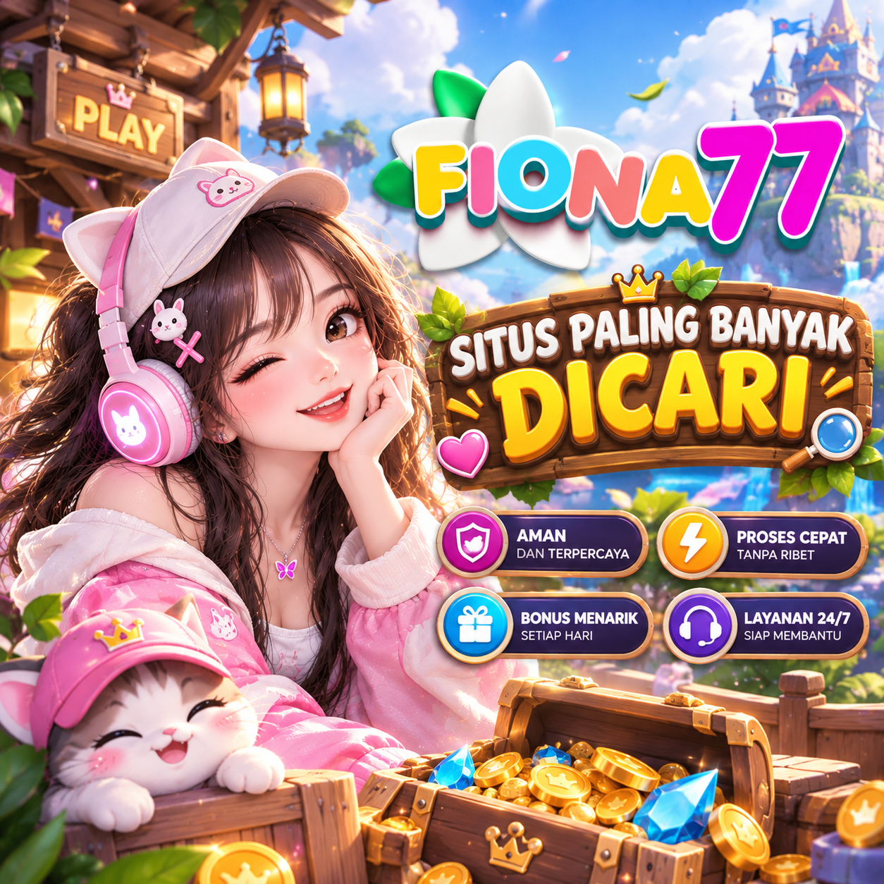 Main dan login fiona77 putaran spin yang ganas, wd dijamin puas!